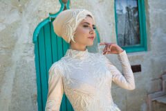 Masnuart Shiny Tulle Bridal